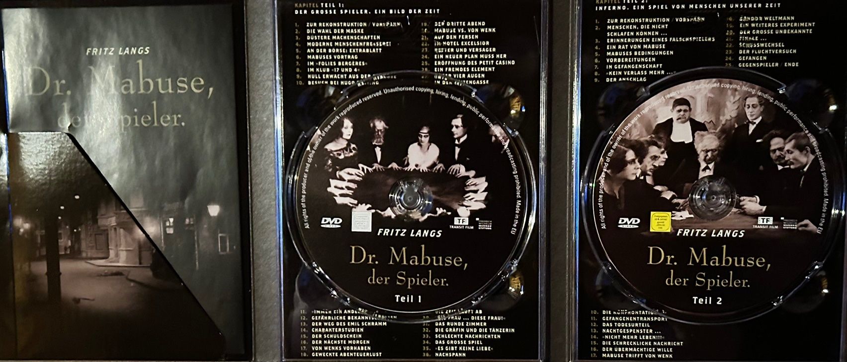 Tutti i DVDs: FRITZ LANG: Dr. Mabuse, der Spieler und "M" - Restauriert!! – Nuovo (secondo la descrizione) da Erlinsbach SO venduto da 400_n956 2