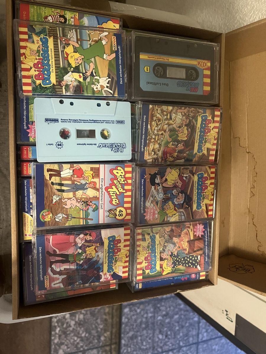 Musicassette: Bibi Blocksberg Kassetten und CD's – Usato da baden venduto da mar_h6v8