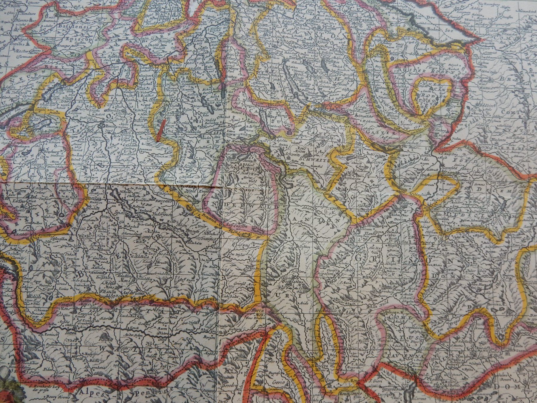 Cartes géographiques & atlas: Uralte Schweizerkarte – D'occasion à Boniswil par Weibo12 4
