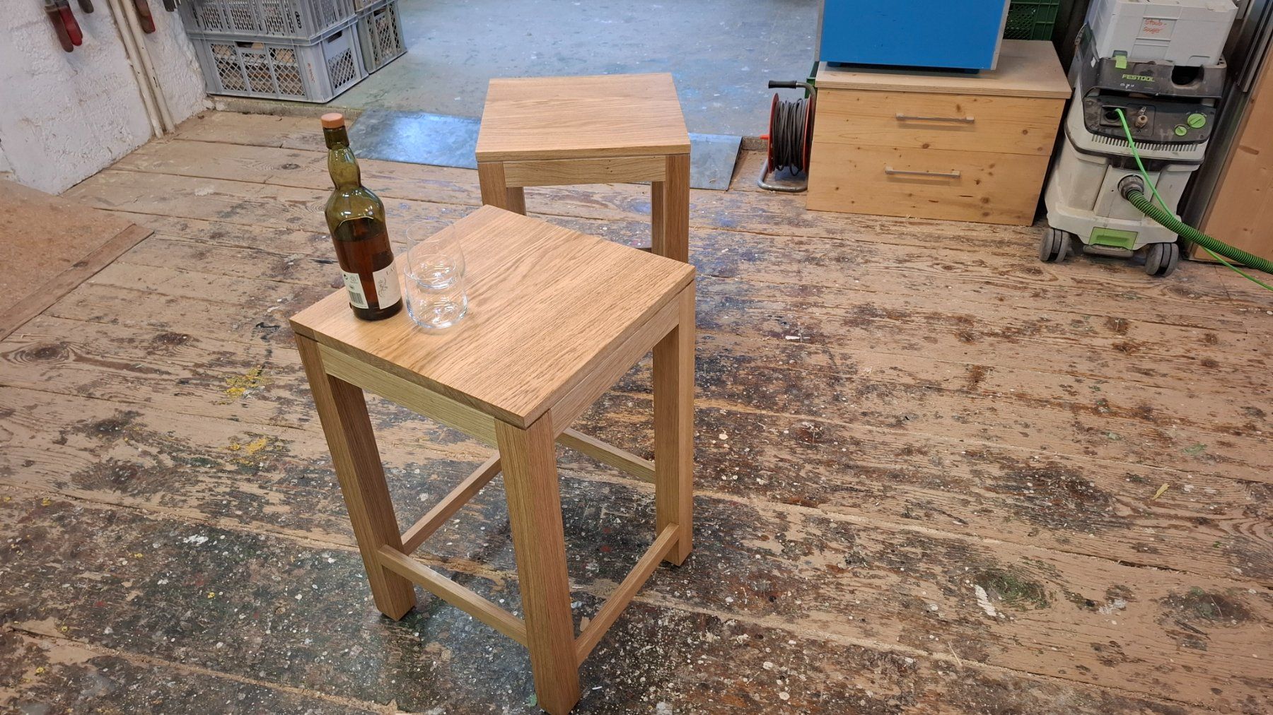 Sgabelli: Elegante Barhocker aus Eiche - Top Zustand! – Usato da Bottmingen venduto da Schreinerei_Nix_GmbH 1