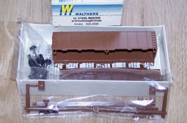 Walthers H0 932-2500 US-Steel Reefer 40', Bausatz, undec.neu