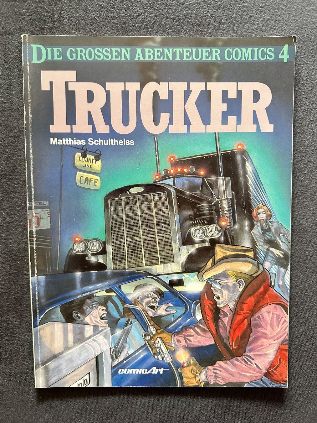 Fumetti: DIE GROSSEN ABENTEUER COMICS 4 - TRUCKER – Usato da Münsingen venduto da Ganjam