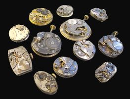 12 Stk. Uhrwerke Movement Watch Uhr Clockwork