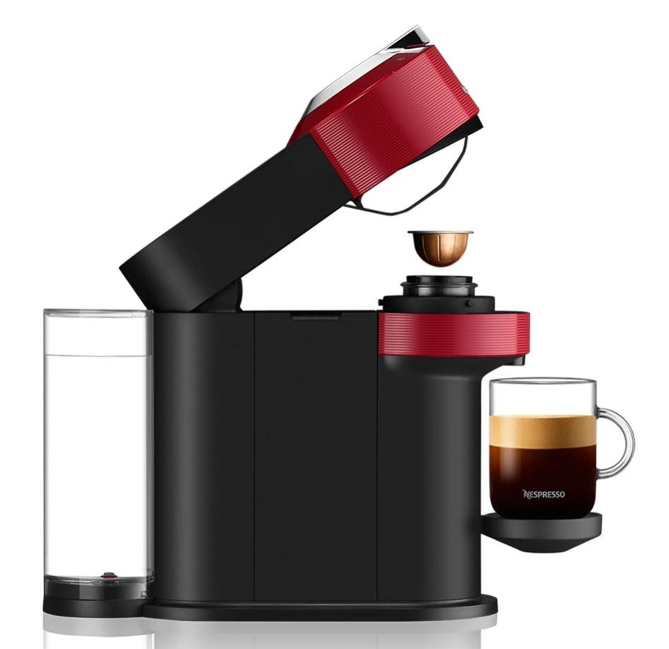 Krups Macchine per caffè & Macchine per espresso: NESPRESSO VERTUO KRUPS Next, Cherry Red ... – Nuovo e nell'imballaggio originale da Chur venduto da Lotti12 2