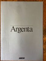 FIAT ARGENTA 1982/1983 Prospekt - brochure catalogue en fr.