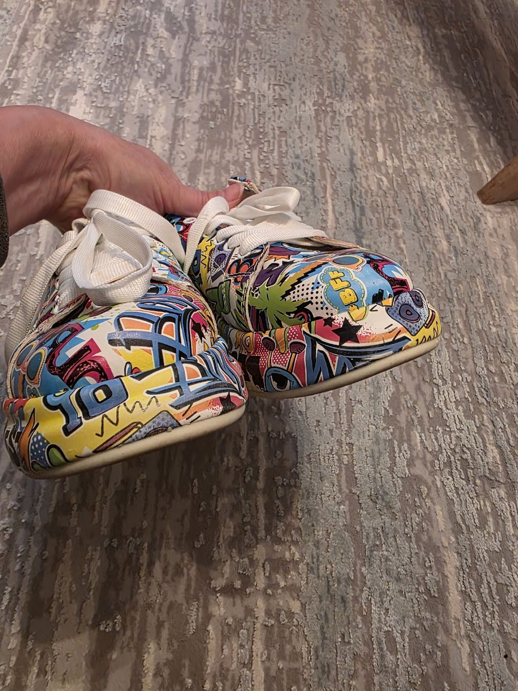 Herrenschuhe: Comicmuster Schuhe Gr.37 – Gebraucht aus Pratteln von bea_bxv5 3