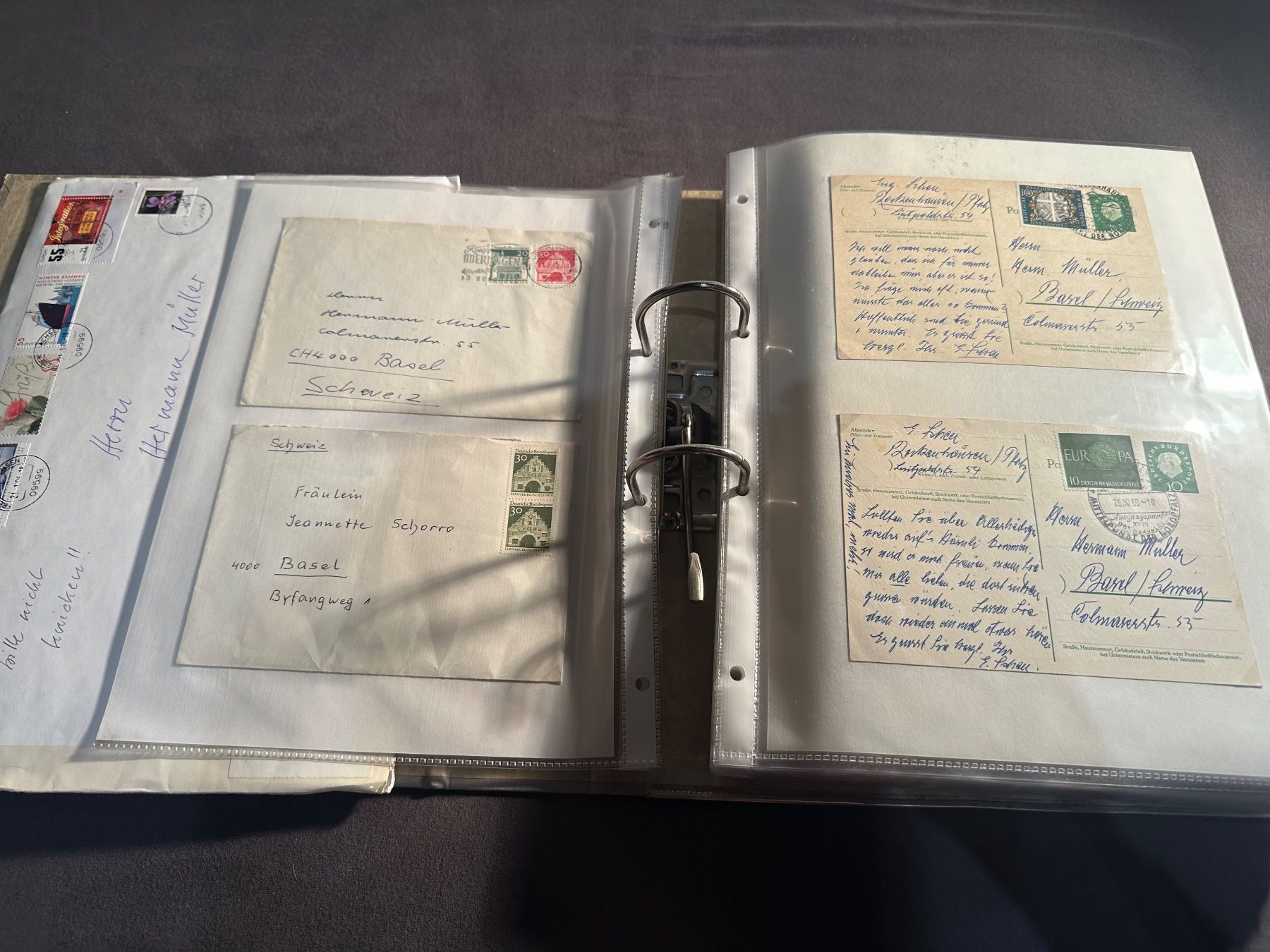 Alle Briefmarken: Sammlung Briefe Deutschland – Gebraucht aus Stettfurt von 2442 3