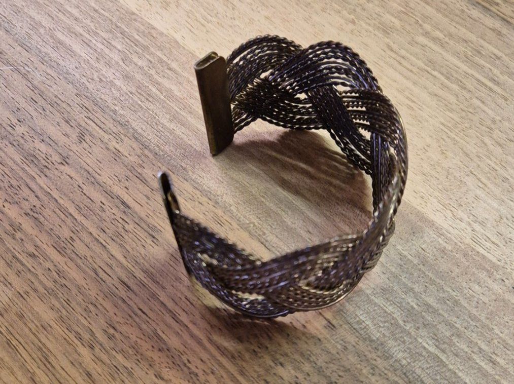 Armbänder & -reifen: Damen Armreif Flecht Design Vintage Look – Gebraucht aus Lumbrein von gianandris 2