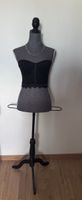 Schaufensterpuppe Torso mit Ständer schwarz Damengrösse
