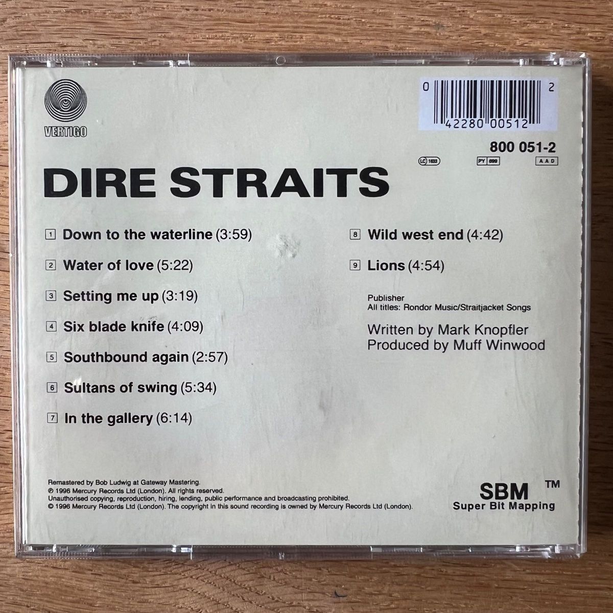 CDs: Dire Straits - Same / CD - UK-Press. 1996 -Super Bit Mapping – D'occasion à Gais par soundcave57 1