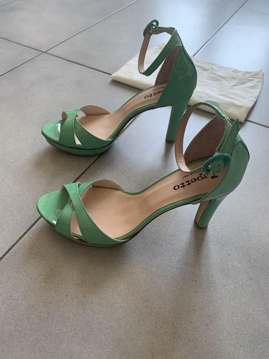 Repetto Scarpe da donna: Sandales à talons en cuir repetto – Nuovo e nell'imballaggio originale da Genève venduto da rez_c6c6 2