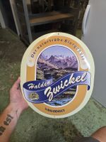 Blechschild Halden Zwickel Bier 09. April 2001  