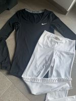 2 er Nike Sport Set Top Shirt und Leggings Grösse S