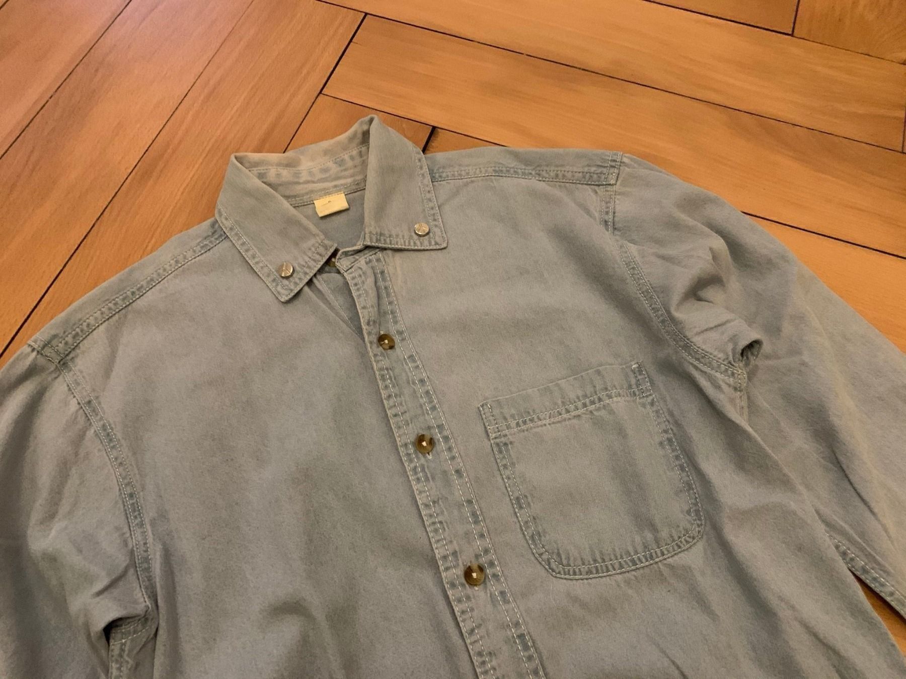 Camicie: Jeanshemd hellblau - S – Usato da Zürich venduto da Diazaio 1