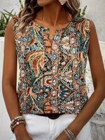 Bluse im Paisley Muster, Gr. L