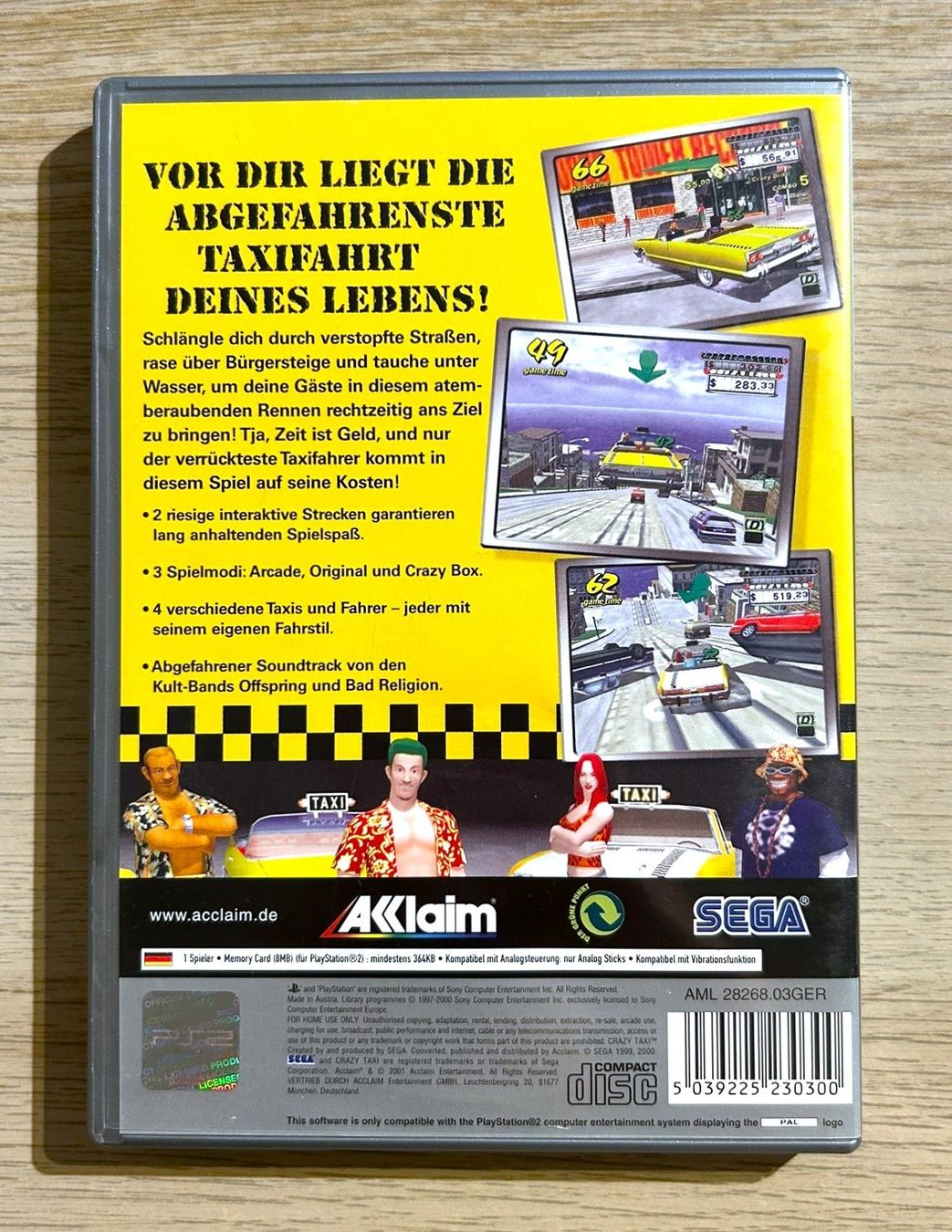 Sony Giochi: Crazy Taxi PS2 – Usato da St. Gallen venduto da Alpine.Arcade 1