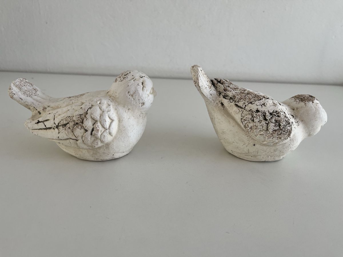Figuren: 2 Vögel / Terracotta / Shabby Chic – Gebraucht aus Wetzikon ZH von seli03 6