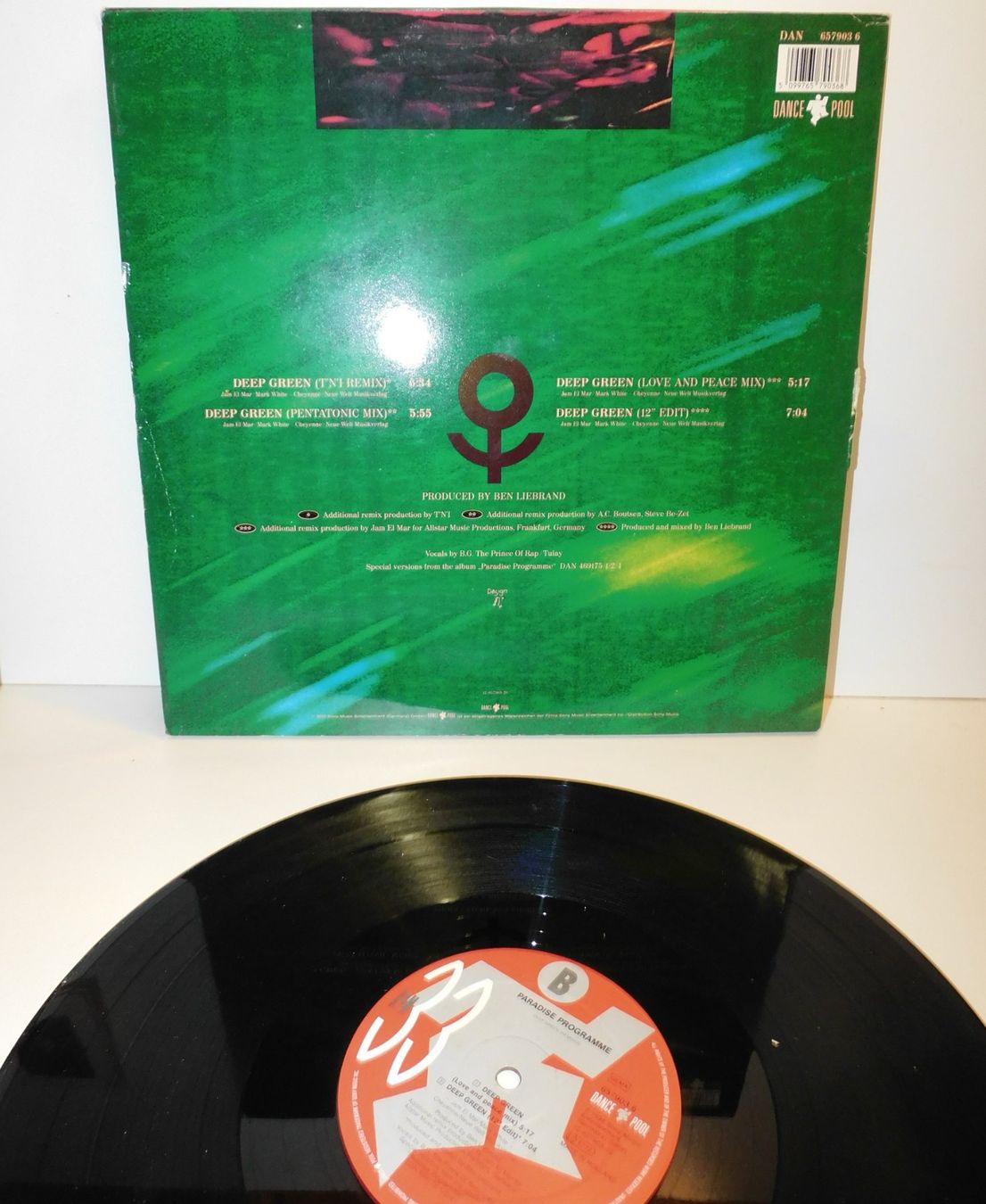 Dischi in vinile: LP Deep Green Remix Mix  - Extended Version -  Schallplatte – Usato da Sursee venduto da 76 3