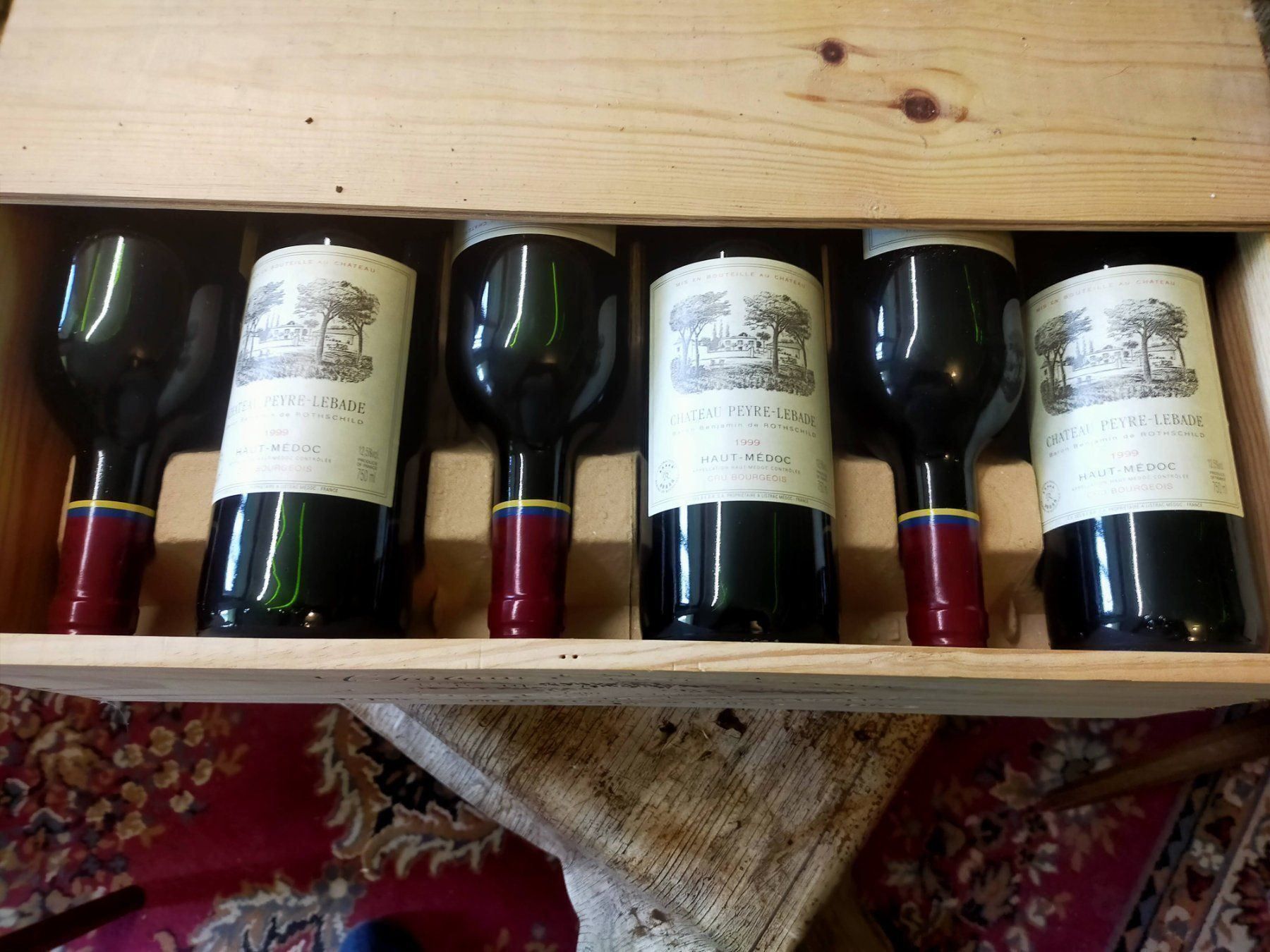 Vino: CHATEAU PEYRE LEBADE BARON DE ROTHSCHILD – Nuovo e nell'imballaggio originale da Ennetmoos venduto da brunhildenb 4
