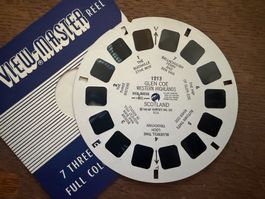 View-Master 3D: Nr. 1213 GLEN COE WESTERN HIGHLANDS SCOTL.