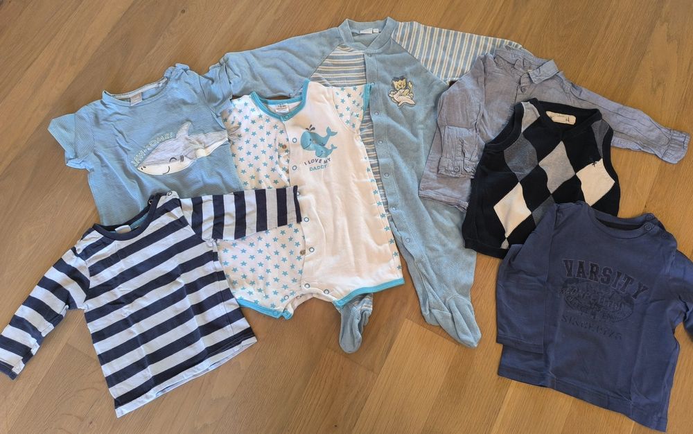 Ensembles coordonnés: Jungs / Jungen Kinderkleider-Paket, Gr. 74 (24 Teile) Sommer – D'occasion à Lufingen par Laudine_G 1