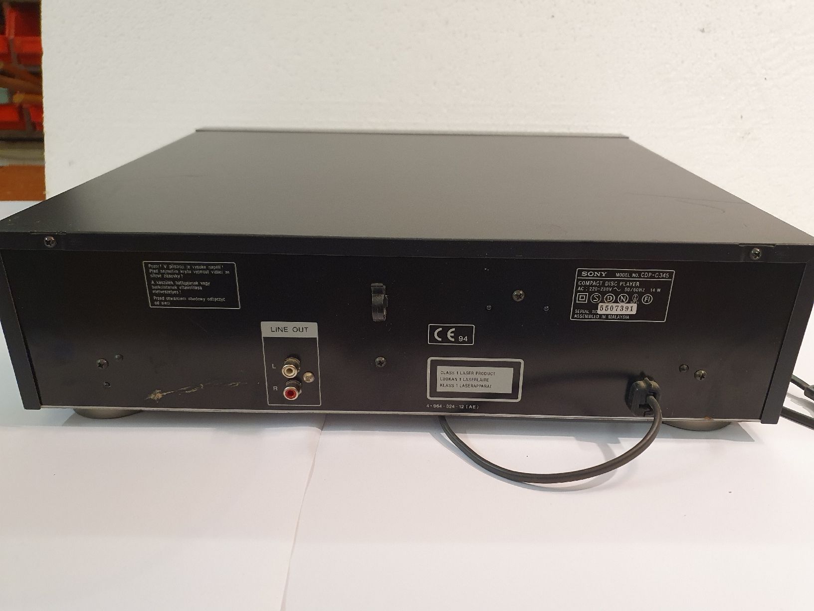 CDs: lecteur CD Sony  – D'occasion à Gumefens par flagada12 2