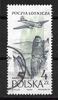 Polen 1957: Flugzeug über Riesengebirge