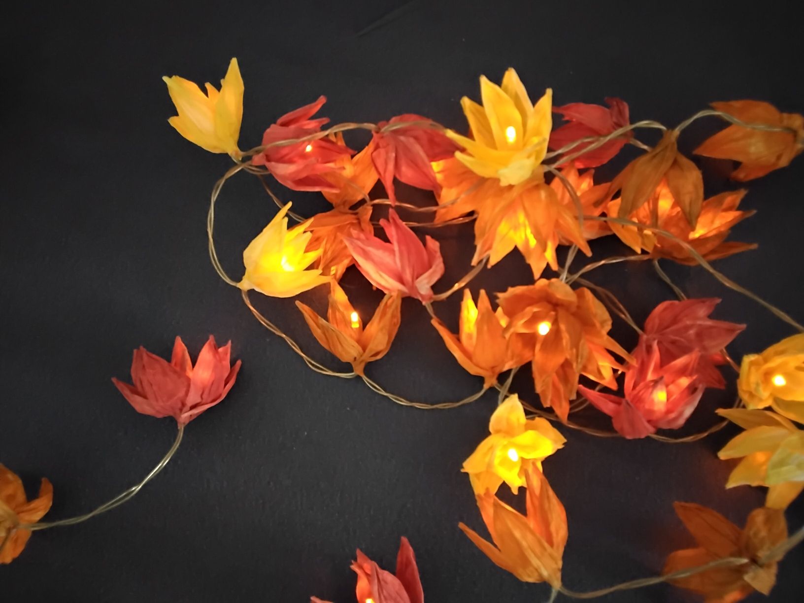 Ghirlande e barre luminose: LICHTERKETTE BLUMEN – Nuovo (secondo la descrizione) da Biel/Bienne venduto da dasi3 4