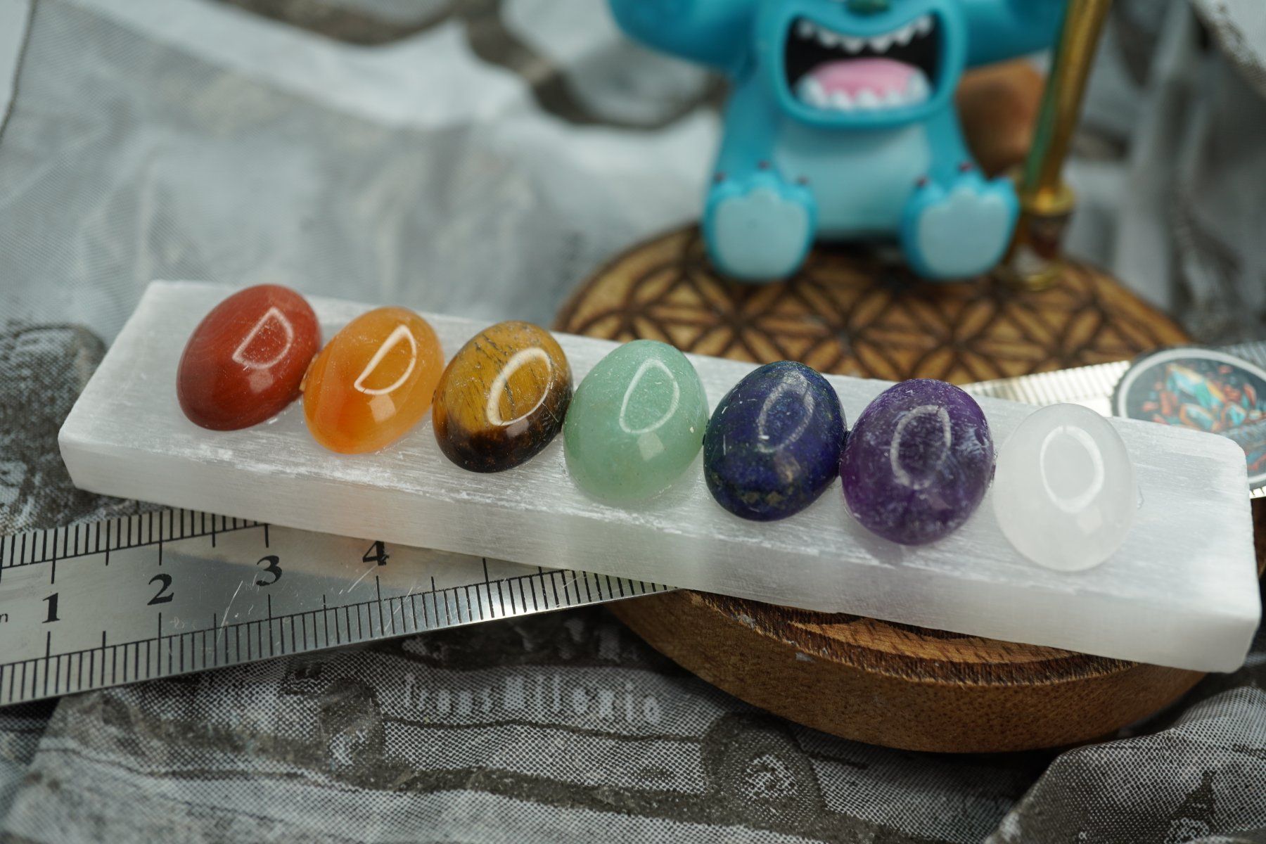Mineralien & Heilsteine: Selenit  Stab Chakra     (Räumung!) – Neu und originalverpackt aus Eschenbach SG von topstone 1