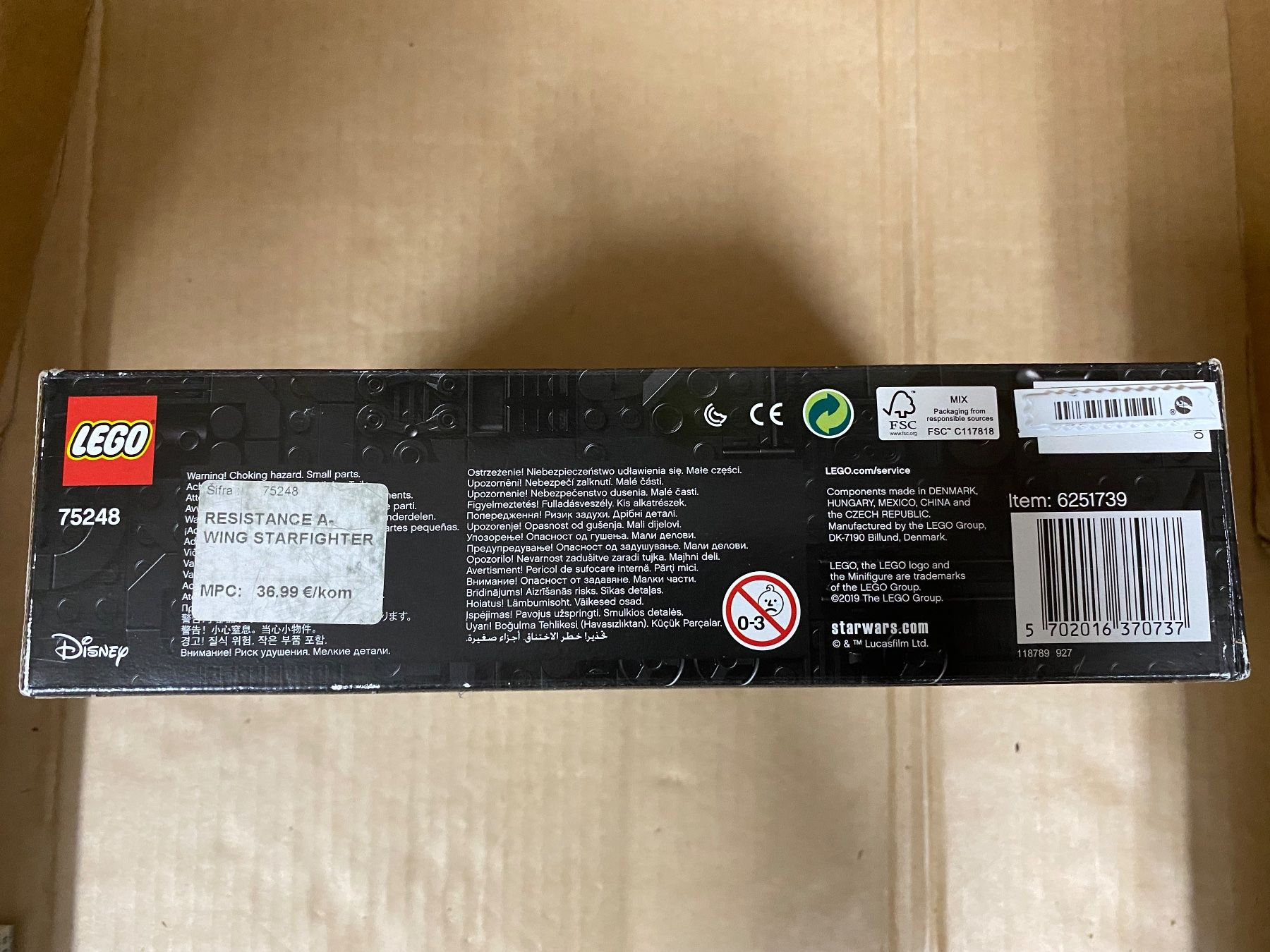 Lego Kit di costruzioni: Lego StarWars Widerstands A-Wing Starfighter 75248 – Nuovo e nell'imballaggio originale da Eschlikon TG venduto da ArtRecBrick 3