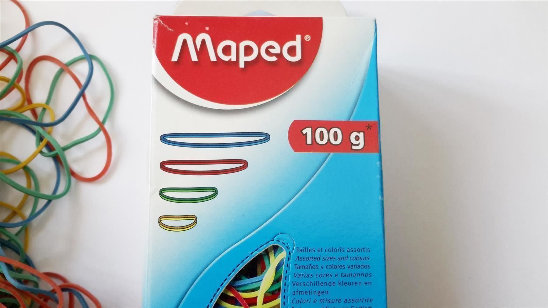 Nastri decorativi: Gummiringe, 100 g, 4 Grössen/Farben – Nuovo e nell'imballaggio originale da St. Gallen venduto da cointec 5