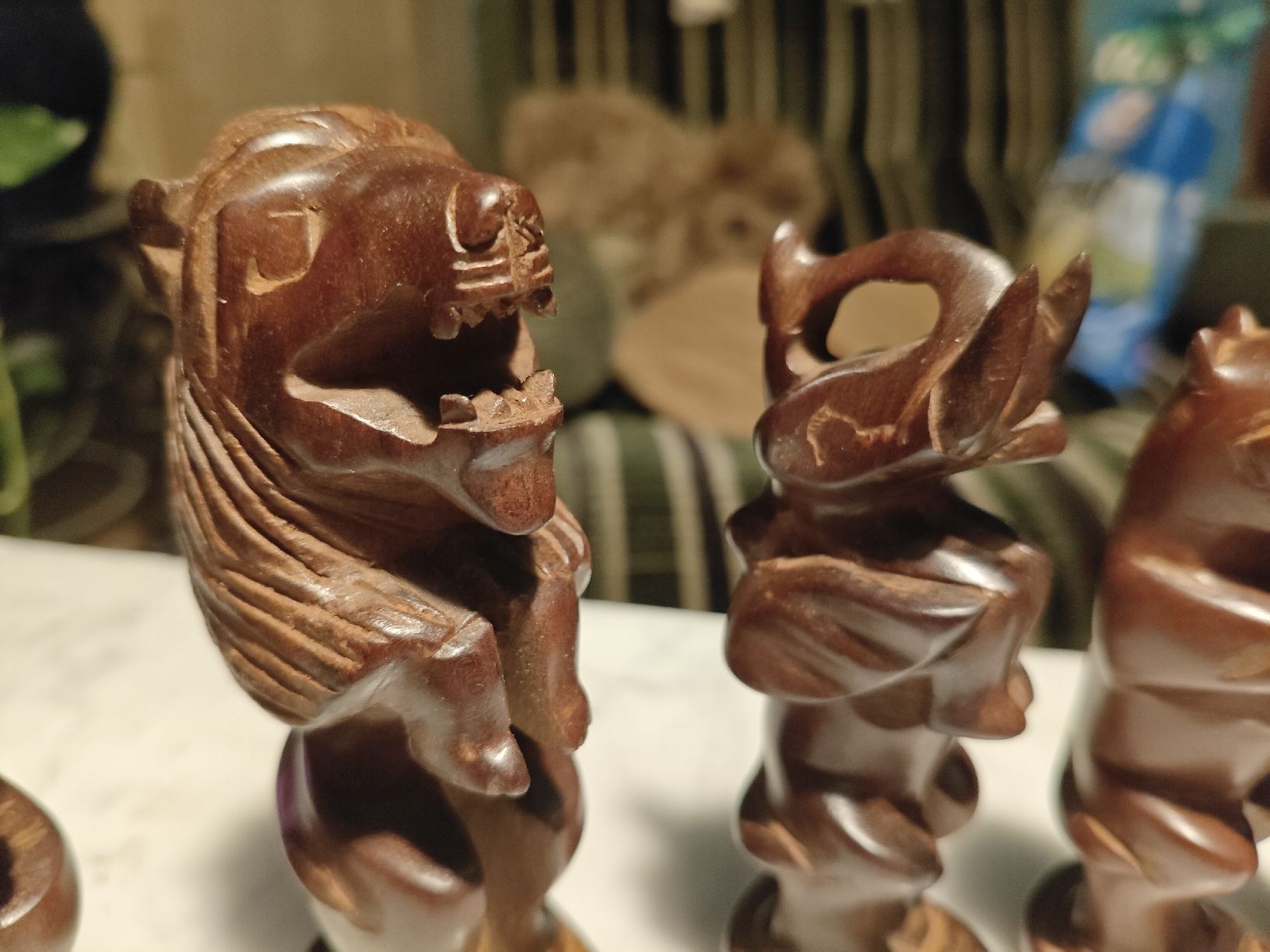 Spiele: handgeschnitze Schachfiguren – Gebraucht aus Ebnat Kappel von Noah2512