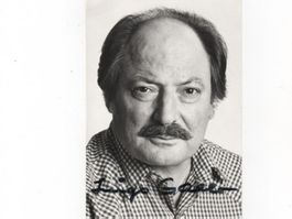 Autogrammkarte von Schauspieler Inigo Gallo CH, †