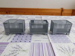 3 Stück Bruder Palettenboxen, Gitterboxen Länge 8.5 cm