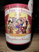 Le père La grolle Les conscrits Beaujolais Nouveau 2024