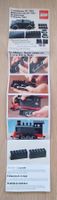 LEGO Werbeblatt Katalog Prospekt 80er gefaltet 40 x 9 cm