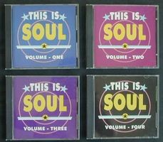 THIS IS SOUL Vol. 1 - 4, 4 Soul, Funk CDs zusammen