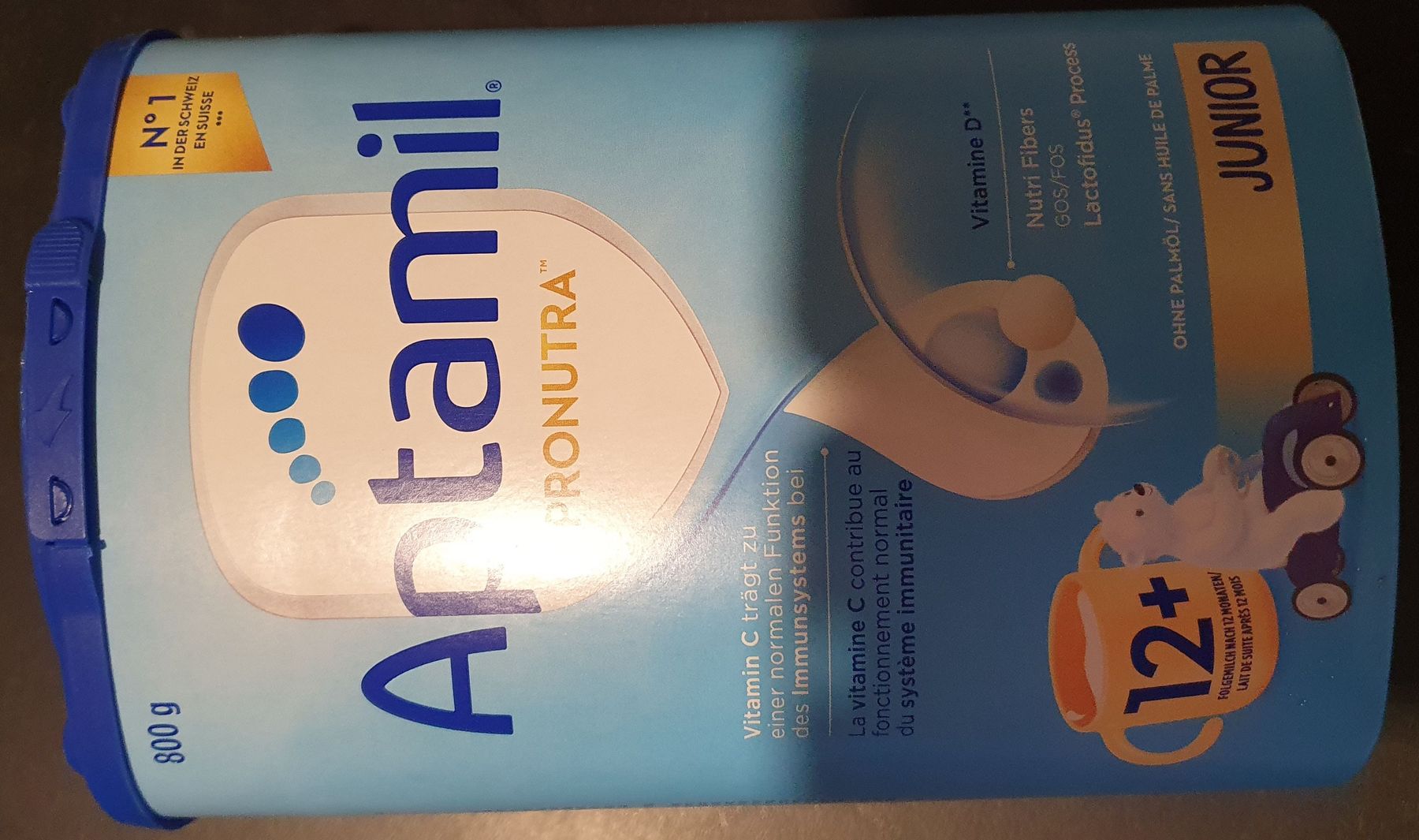 Aptamil Lebensmittel & Spezialitäten: Lait de suite Aptamil Junior 12+ mois, 800g - neuf – Neu und originalverpackt aus Neuchâtel von viv_zf9x
