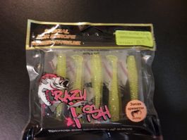 5 Vibro Worm Crazy Fish 7,5 cm col. 54