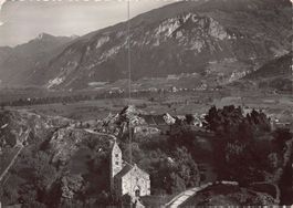 Sion Chapelle tous Saints, vue aérienne poste milit. Caserne