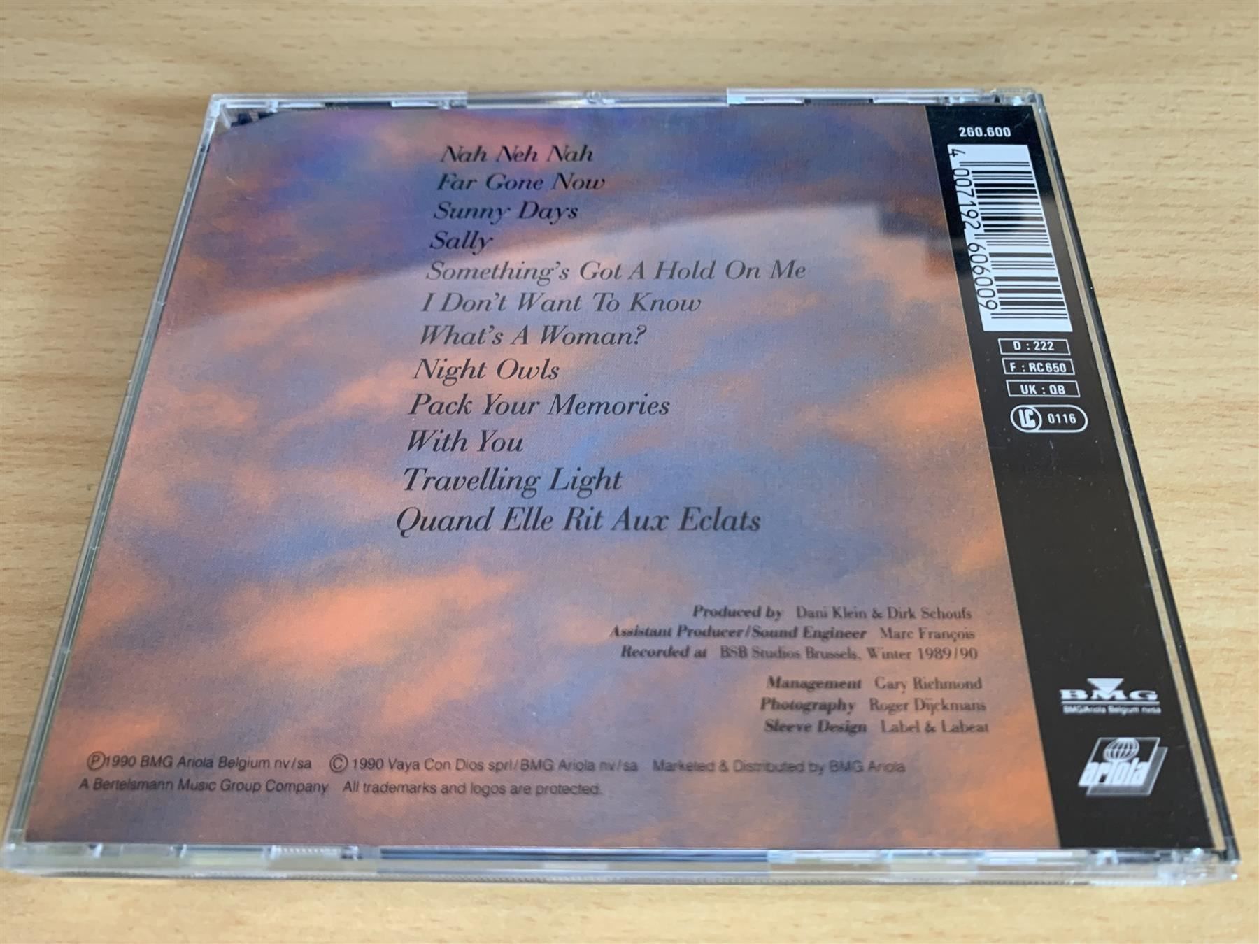 CD: Vaya Con Dios – Night Owls – Usato da Rikon im Tösstal venduto da Alpenmutz 1