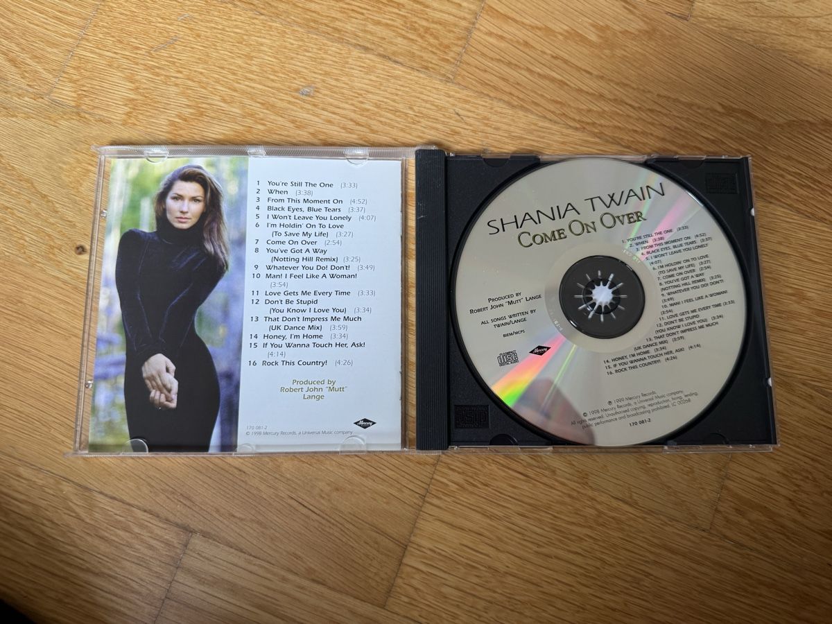 CD: Shania Twain Come On Over CD – Usato da Zürich venduto da wtpooh 2