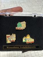 Winterthur Verkehrsbetriebe: 3 seltene Pins, Top Zustand!