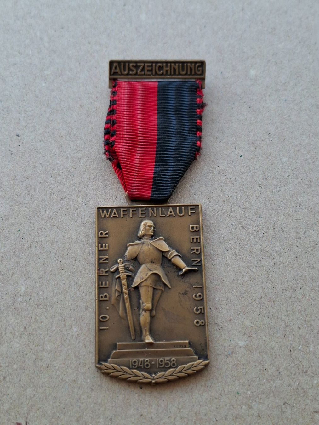 Médailles: Bern Waffenlauf 1958 (U851) – D'occasion à Schwanden GL par Suvorov 2