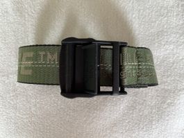 OFF-WHITE - Gürtel - dunkel/militär-grün - original - neu