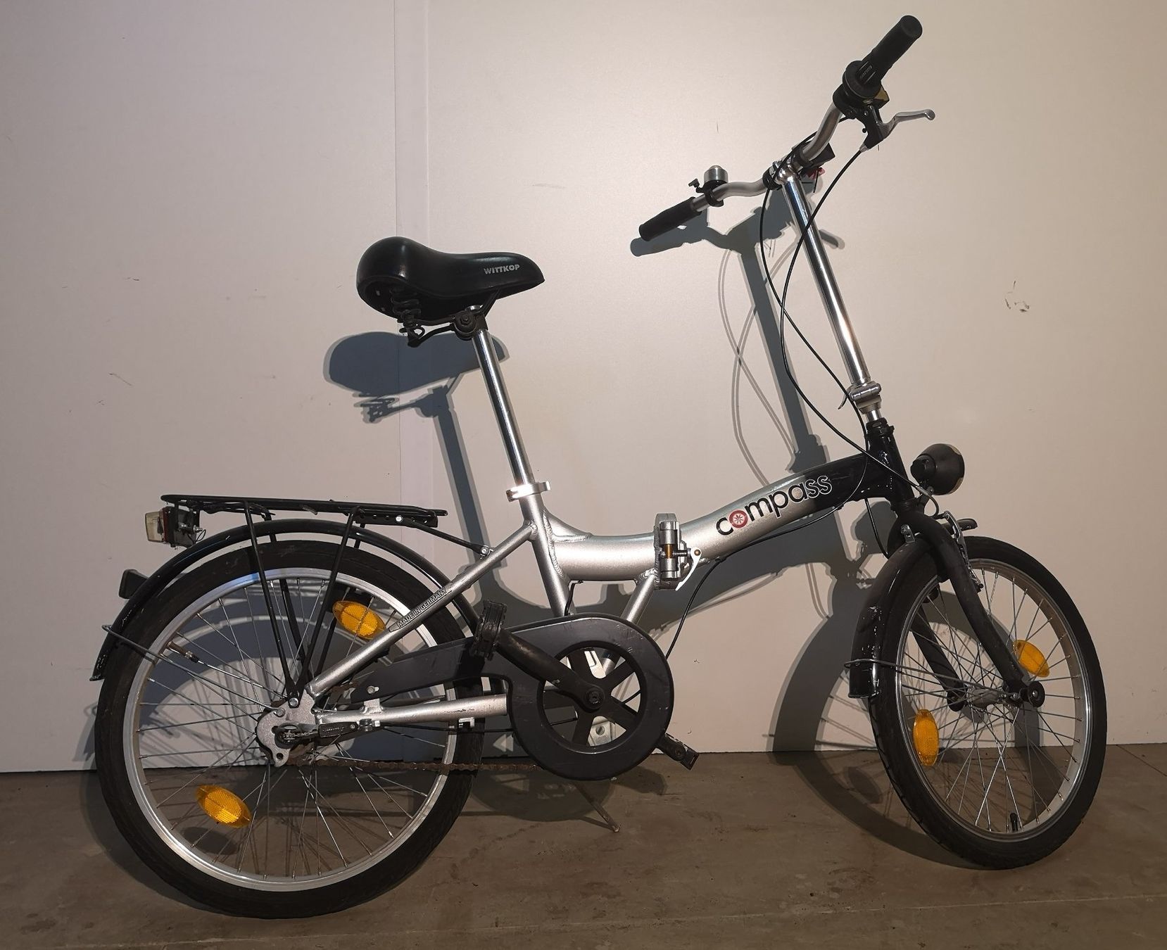 Velos: Klapprad Compass 20 Zoll, Silber – Gebraucht aus Solothurn von Sis_email 1