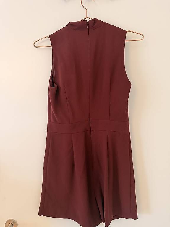 Topshop Tute: BORDEAUXROTER JUMPSUIT / Gr. S – Usato da Wetzikon ZH venduto da Carmensreplay 1