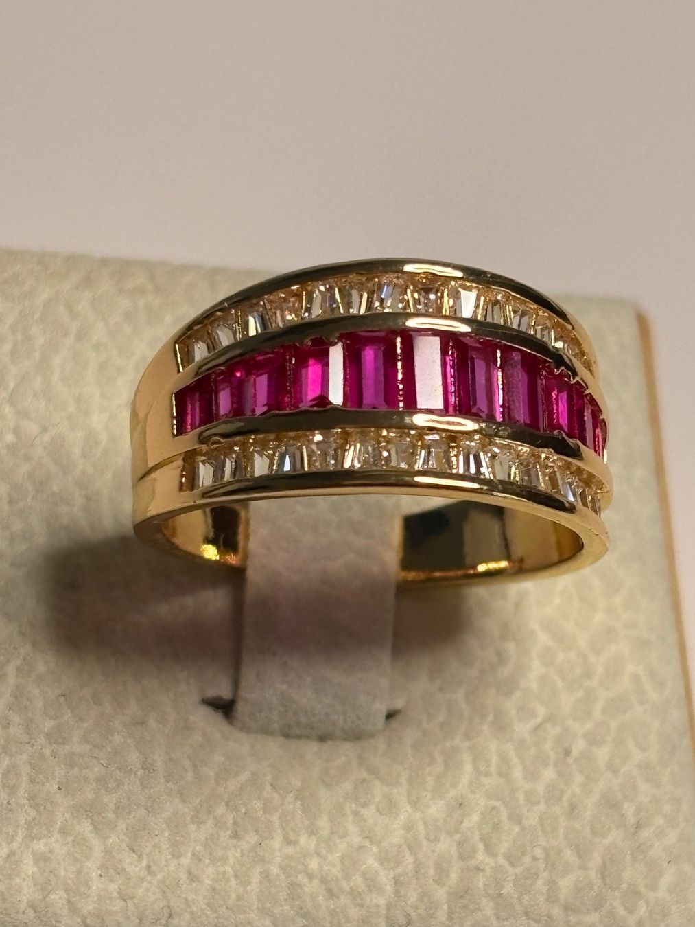 Anelli: Bague rubis et diamants ✨ – Nuovo (secondo la descrizione) da Lausanne venduto da mel2dreams 3