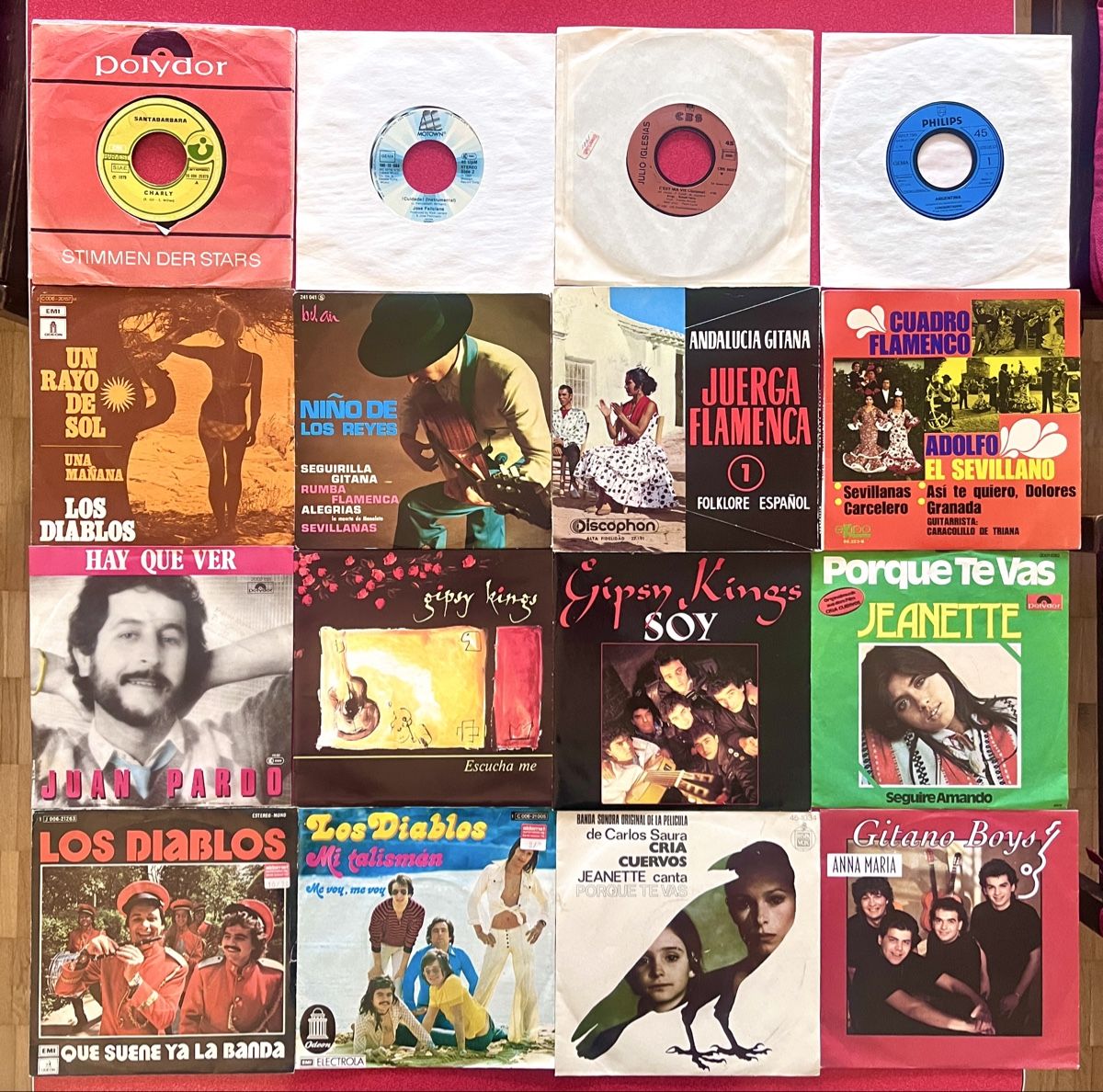 Dischi in vinile: 40 x Singles Spanien Rumba Tango Pop – Usato da Wädenswil venduto da Buddha8 1