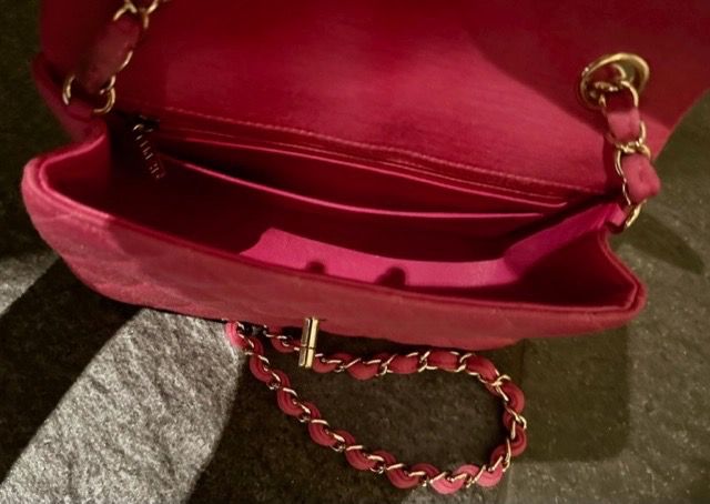 Chanel Taschen für Damen: Mini Flap Chanel en tissu rose - 2021 – Neu (gemäss Beschreibung) aus pully von asi_w6gl 2